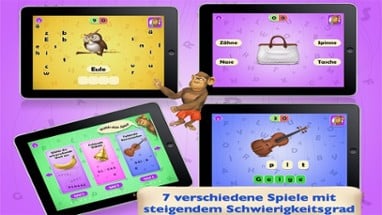 Rechtschreibung für Anfänger: Educative Spiele für Kinder Image