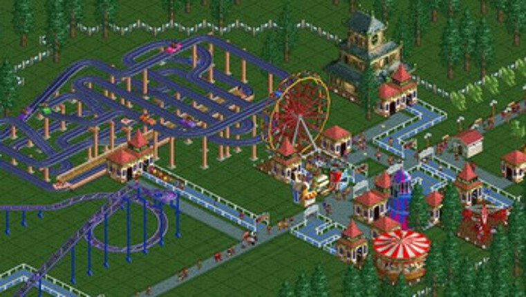 RollerCoaster Tycoon Deluxe screenshot
