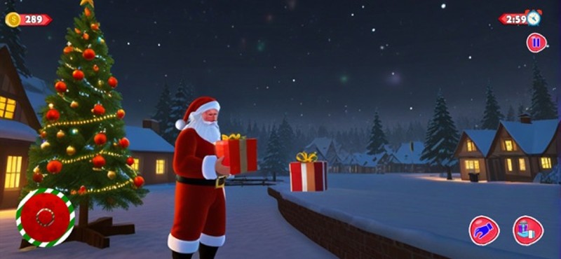 Santa Claus Happy Christmas screenshot