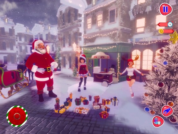 Santa Claus Happy Christmas Image