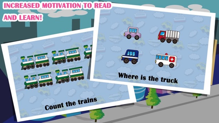 Vehicles Toddler Preschool FREE - All in 1 Educational Puzzle Games for Kids screenshot