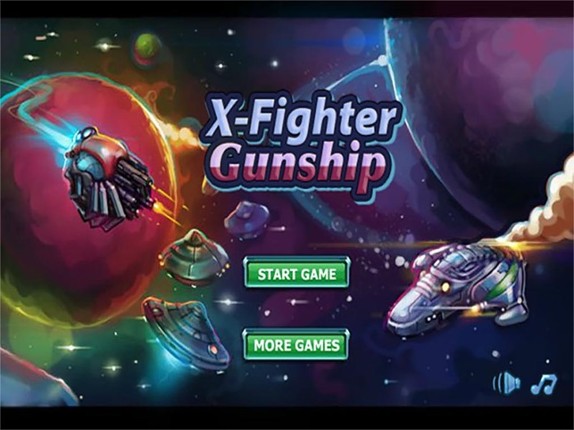 X-Fight Gunship － Galaxy Battle Shooting Simulation Game screenshot