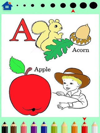 ABC Farm Coloring Book - Best Education Game Image