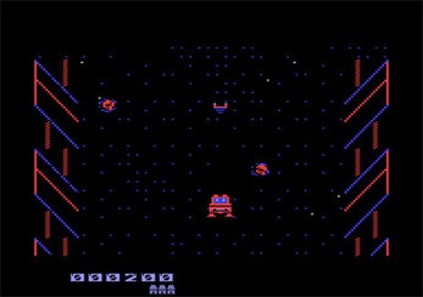 Black Hole 3D (Commodore 64) screenshot
