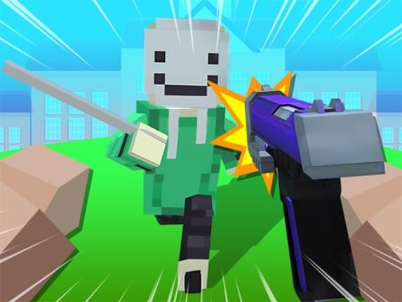 Block Craft 3D School Game Cover