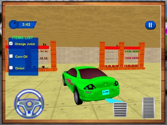 Car Drive Thru Supermarket – 3D Driving Simulator screenshot
