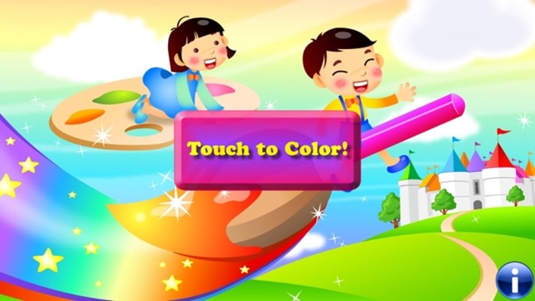 Coloring Shapes for Toddlers ! screenshot
