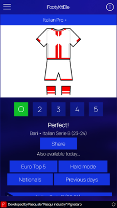 FootyKitDle Image