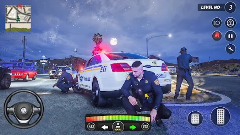 Police Car Driving Cop Game 3D Image