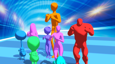 Stickman Crowd Fight Image