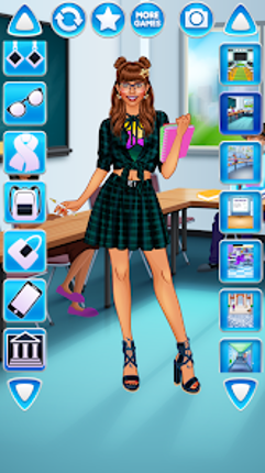 College Student Girl Dress Up screenshot