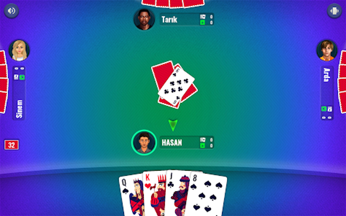 Pişti: Tekli, Eşli Internetsiz screenshot