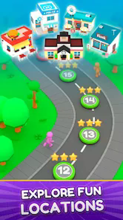 Toilet Jam: color sort puzzle screenshot