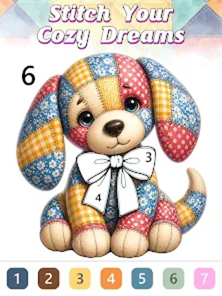 Quilt Color By Number Book Image