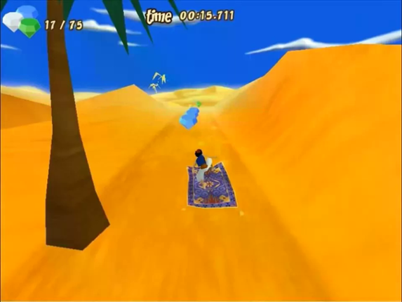 Aladdin Magic Carpet Racing screenshot