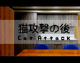 猫攻撃の後 - Cat Attack Image