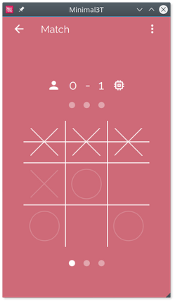Minimal Tic Tac Toe Image