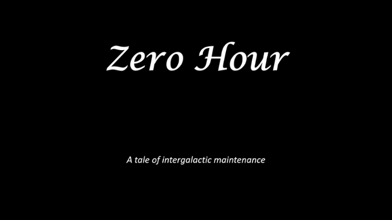 Zero Hour Game Cover