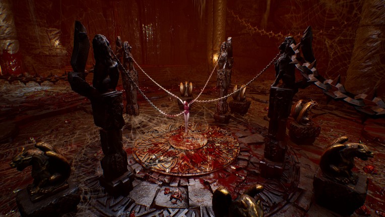 Spider Queen cave screenshot