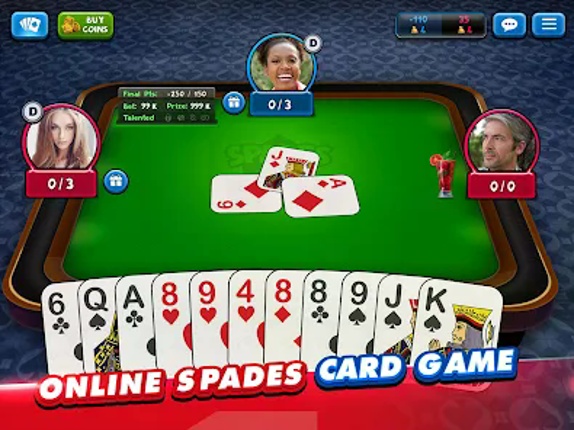 Spades Plus - Card Game screenshot