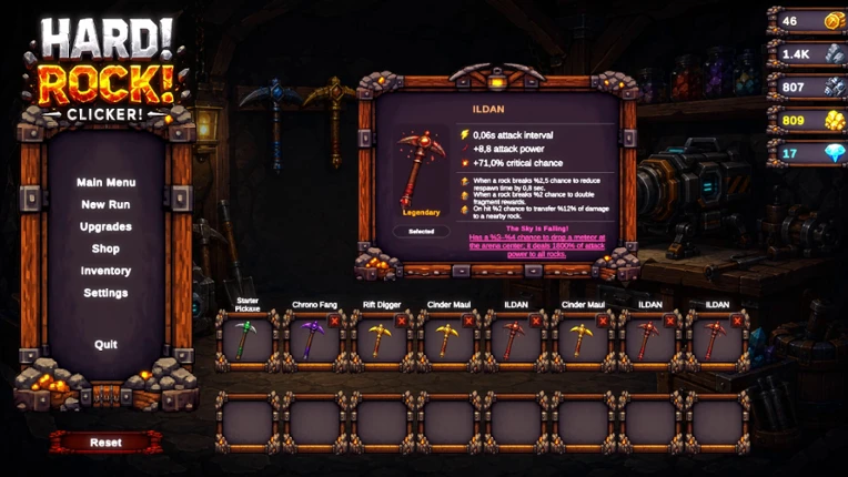 Hard Rock Clicker screenshot