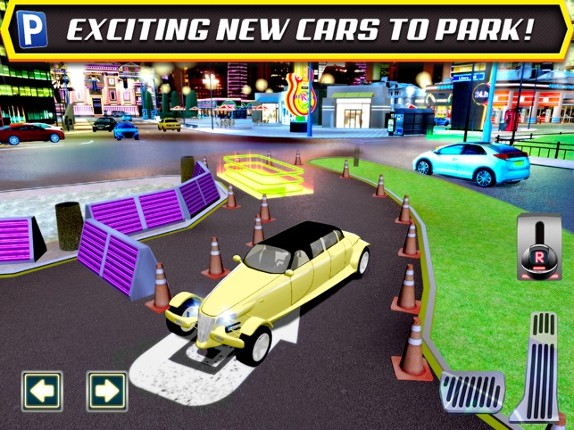 Las Vegas Valet Limo and Sports Car Parking Image
