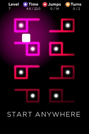 Neon Zone Free - a tilt and turn puzzle Image