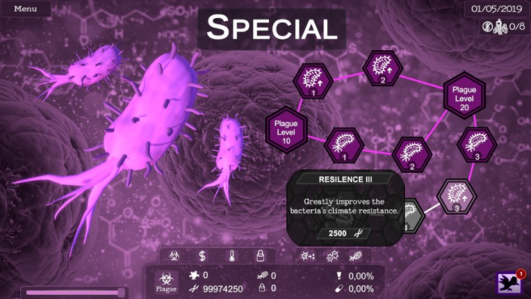 Pathogen screenshot