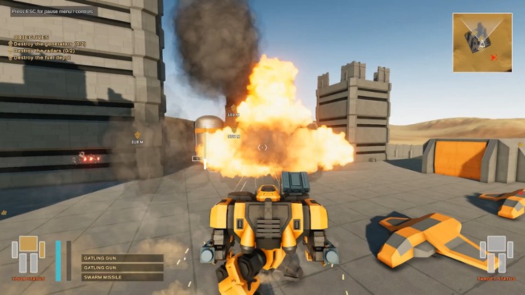Robot Fury: Mech Combat Simulator screenshot