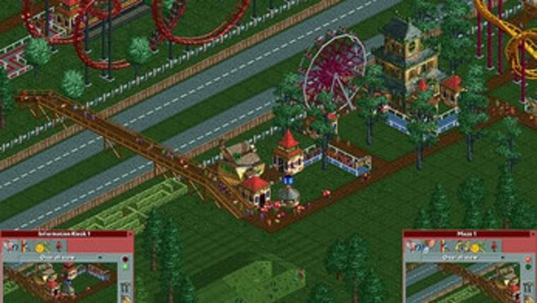 RollerCoaster Tycoon Deluxe screenshot