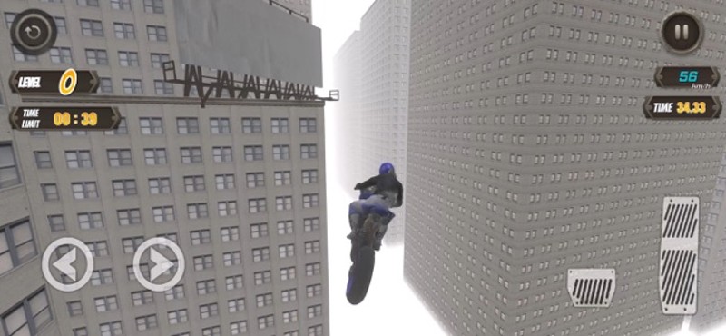 Rooftop Biker screenshot
