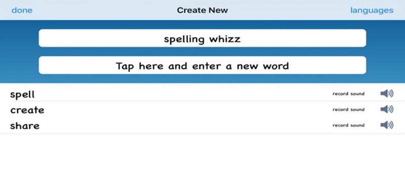 Spelling Whizz screenshot