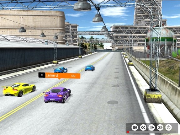 Sports Cars Racing Winter screenshot