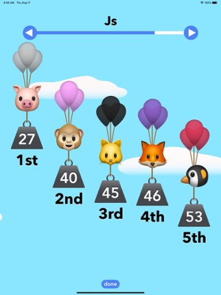 Try Party Animals Scoresheets Image