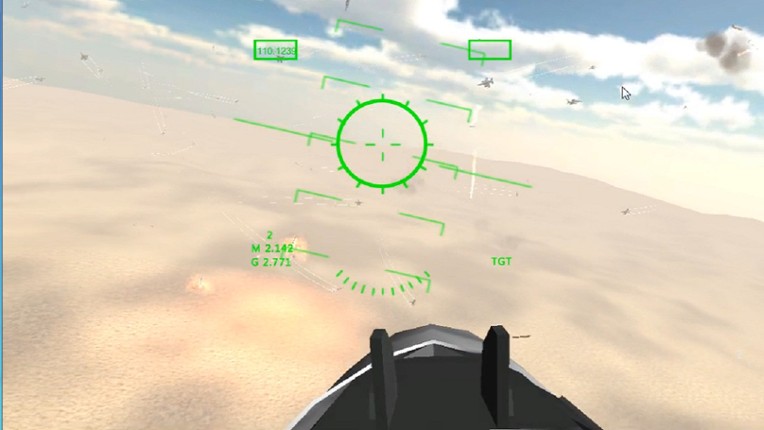 VR Fighter Jets War screenshot