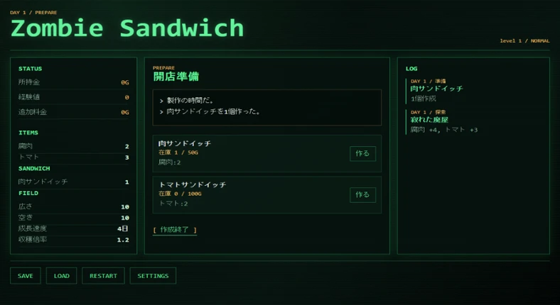 Zombie Sandwich screenshot