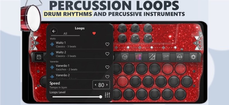 Accordion Diatonic Melodeon Image