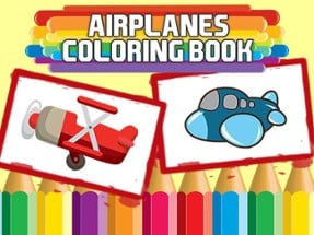 Airplanes Coloring Book Image