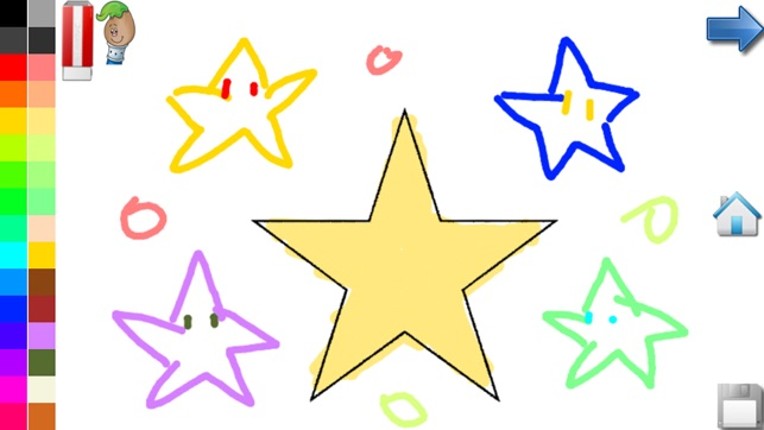 Coloring Shapes for Toddlers ! screenshot