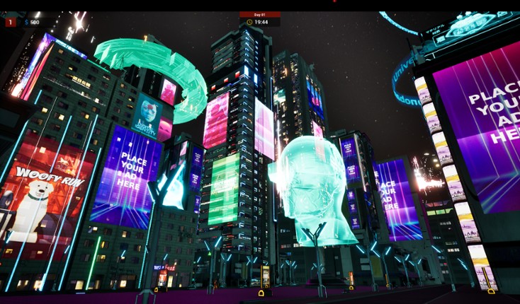 Cyberpunk Store Simulator screenshot