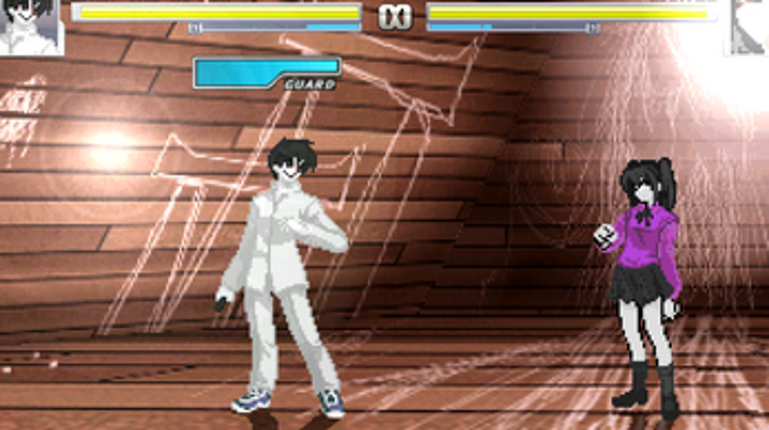 dark horror fight screenshot