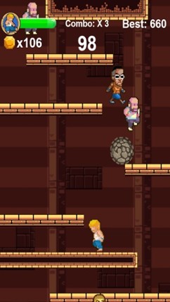 Dungeon Fighter - 8 Bit Endless Kung Fu Fighting Game Image