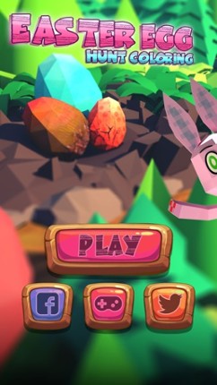 Easter Egg Hunt Colouring - Fun Game For Boys and Girls Kids Edition Image