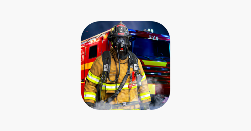 Firefighter:Car fire truck sim Game Cover