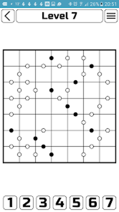 Kropki Puzzle screenshot