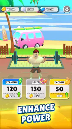 Muscle Miner: Idle Mining Image