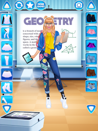 College Student Girl Dress Up screenshot