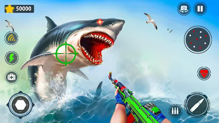 Shark Games & Fish Hunting screenshot