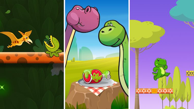 Kids puzzle - Dinosaur games screenshot