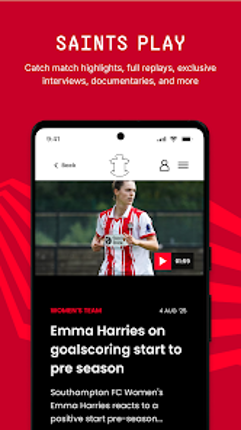 Southampton FC App Image